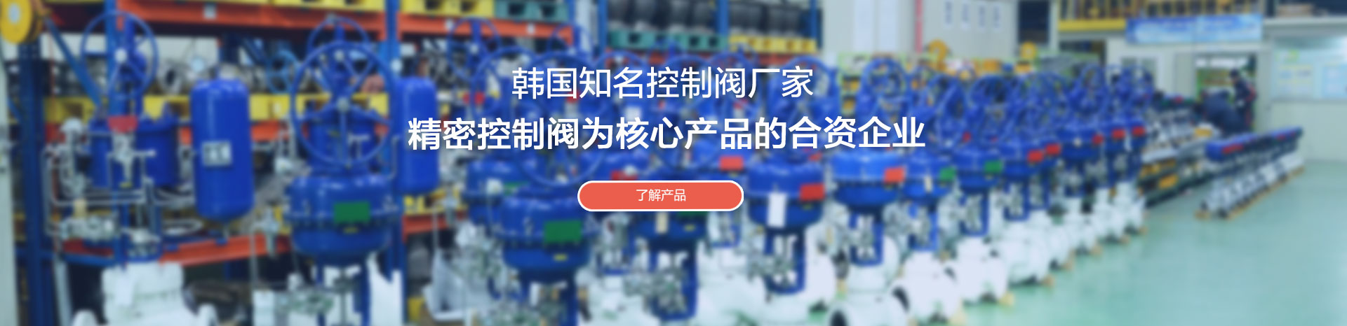 韩国精密控制阀、调节阀厂家